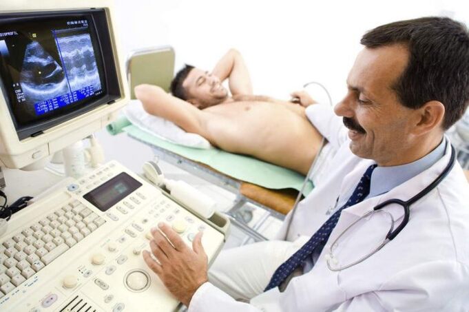 ultragarsinė prostatito diagnostika