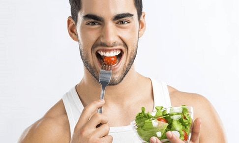 daržovių salotos nuo prostatito