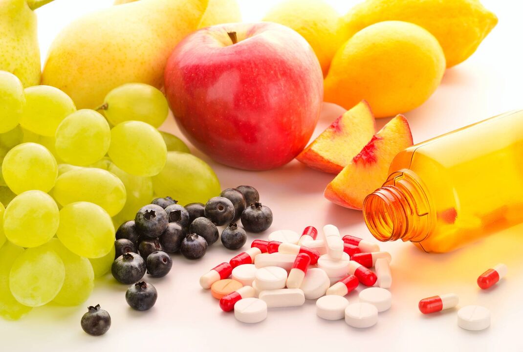 vitaminai ir maisto papildai prostatito gydymui